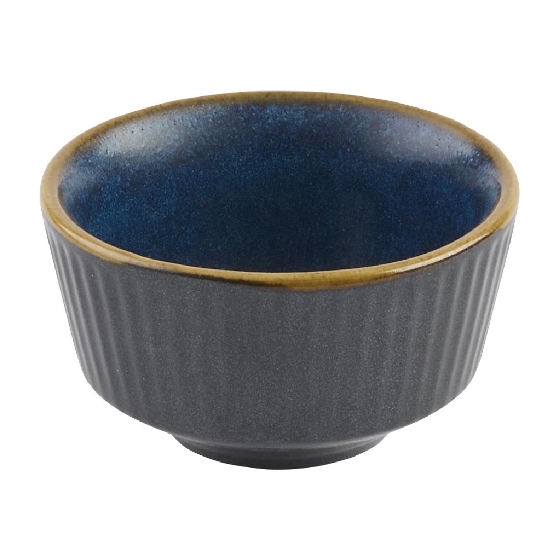 Churchill Nourish Tokyo Blue Kochi Dip Pot 40 x 69mm (Pack of 12)