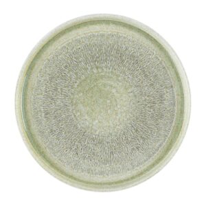 Dudson Harvest Grain Speckled Green Round Walled Plate 210mm(Pack of 6)