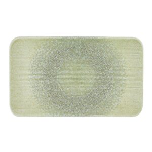 Dudson Harvest Grain Speckled Green Rectangular Plate 270 x 160mm (Pack of 12)