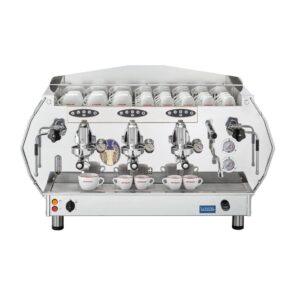 La Pavoni Three Group Automatic Professional Coffee Machine 3-Phase Gold DIA3SV1995EU