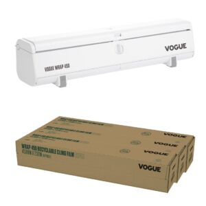 Vogue Wrap 450 Eco Cling Film Dispenser Bundle