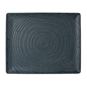 Steelite Pompeii Slate Gastronome Platter 1/2 324mm x 270mm (Pack of 4)