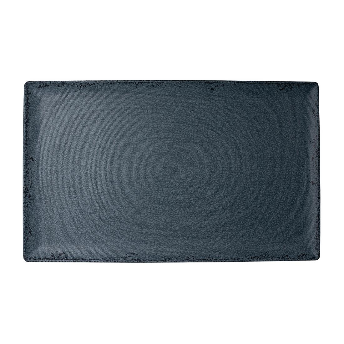 Steelite Pompeii Slate Gastronome Platter 1/1 530mm x 327mm (Pack of 2)