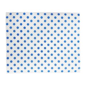 Fiesta Compostable Burger Wraps Blue Dot 250x200mm (200 Pack)