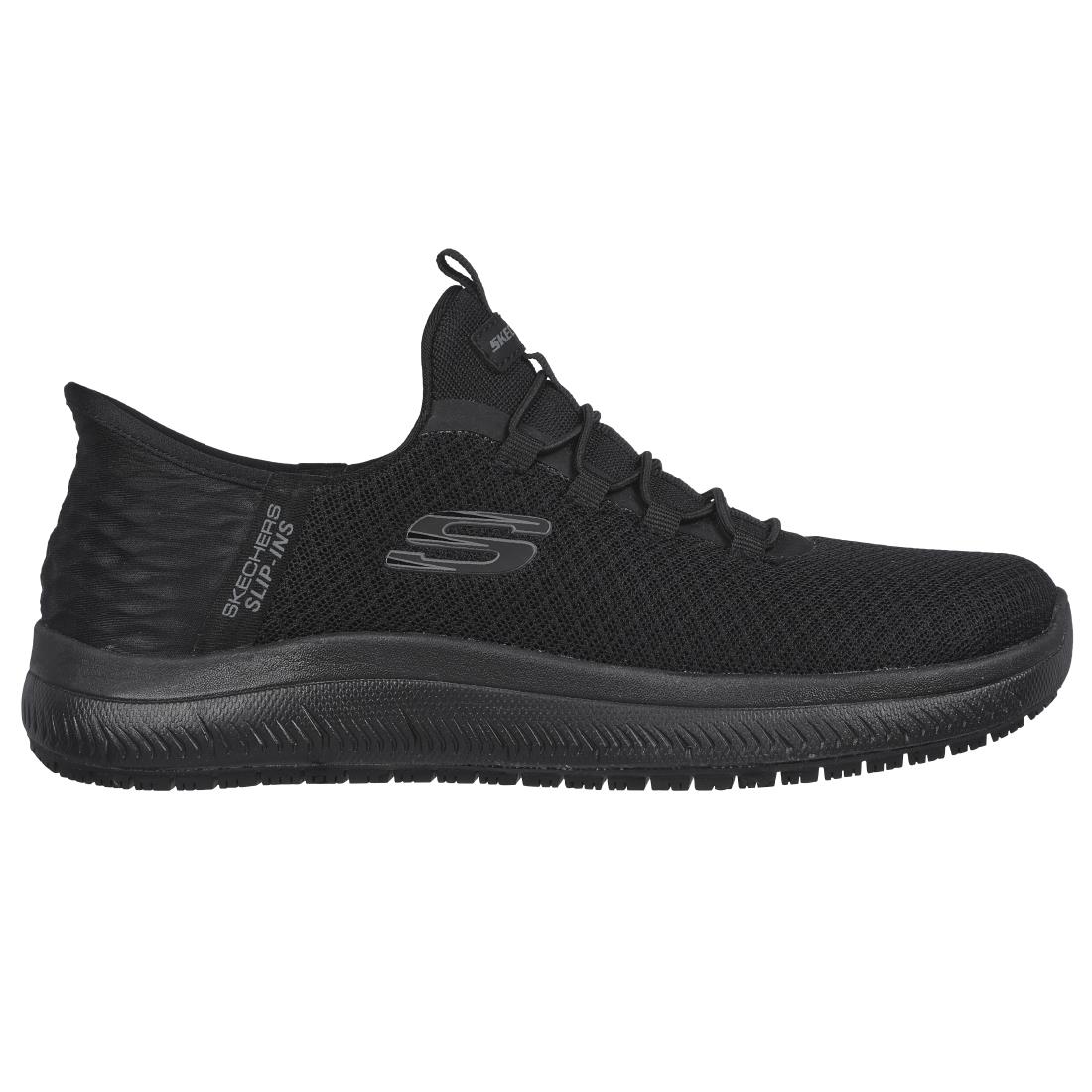 Skechers Womens Summit SR Slip In Shoes Black Size 36 - Image 5