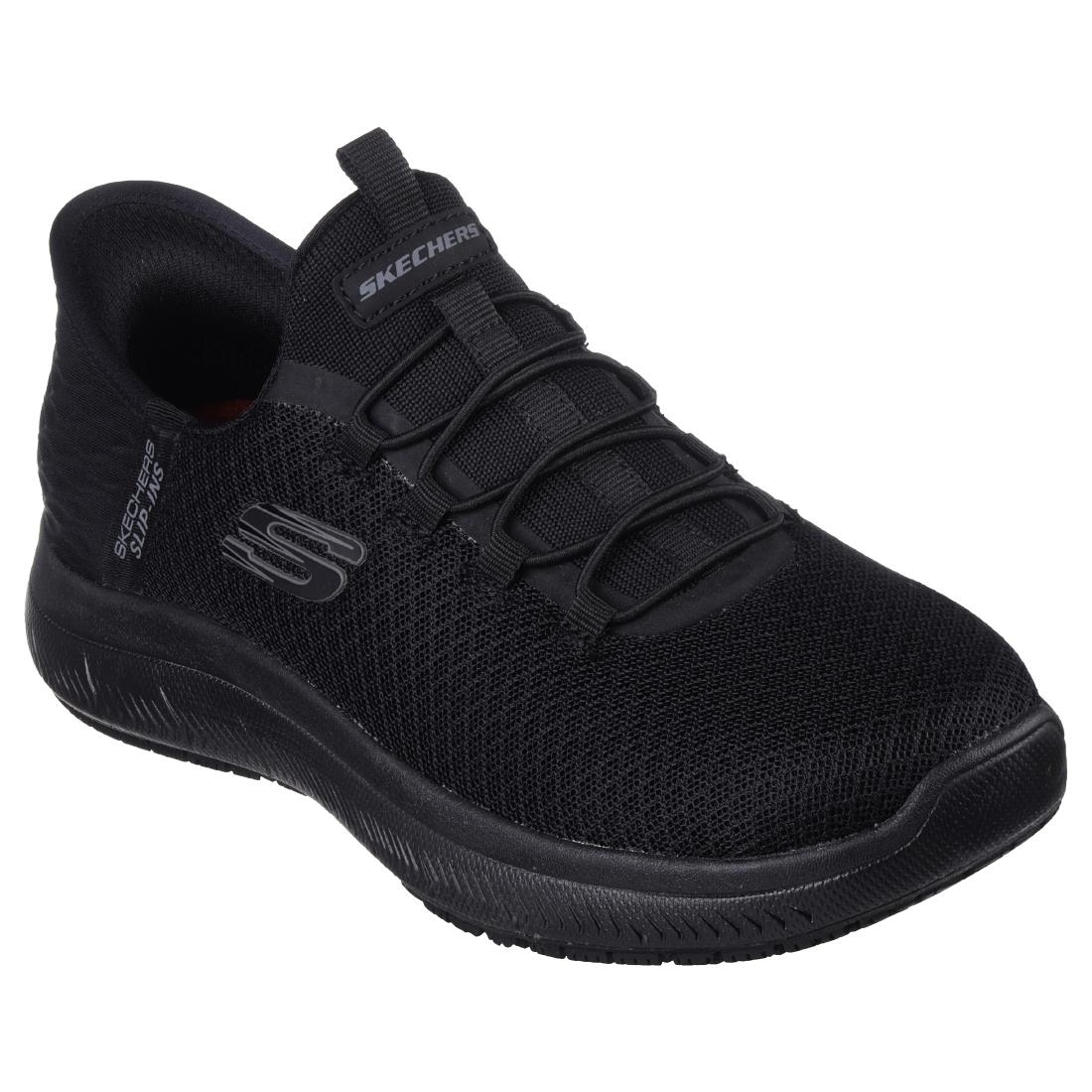 Skechers Womens Summit SR Slip In Shoes Black Size 36