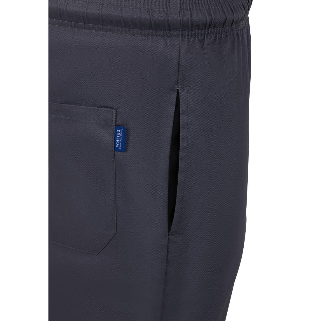 Whites Vegas Chefs Trousers Charcoal Size 2XL - Image 6