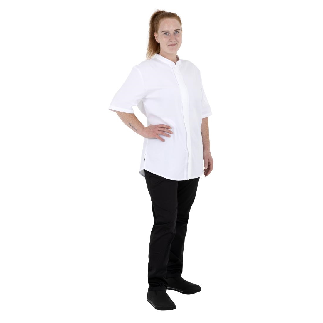 Southside Slim Fit Casual Unisex Trousers Black L - Image 4
