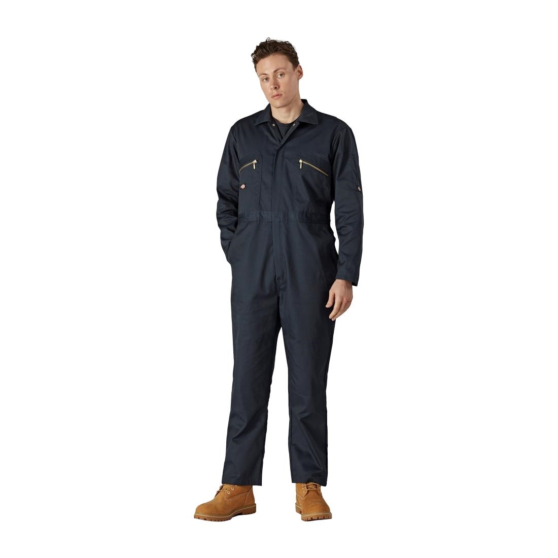 Dickies Mens Redhawk Coverall Navy Size 2XL - Image 2