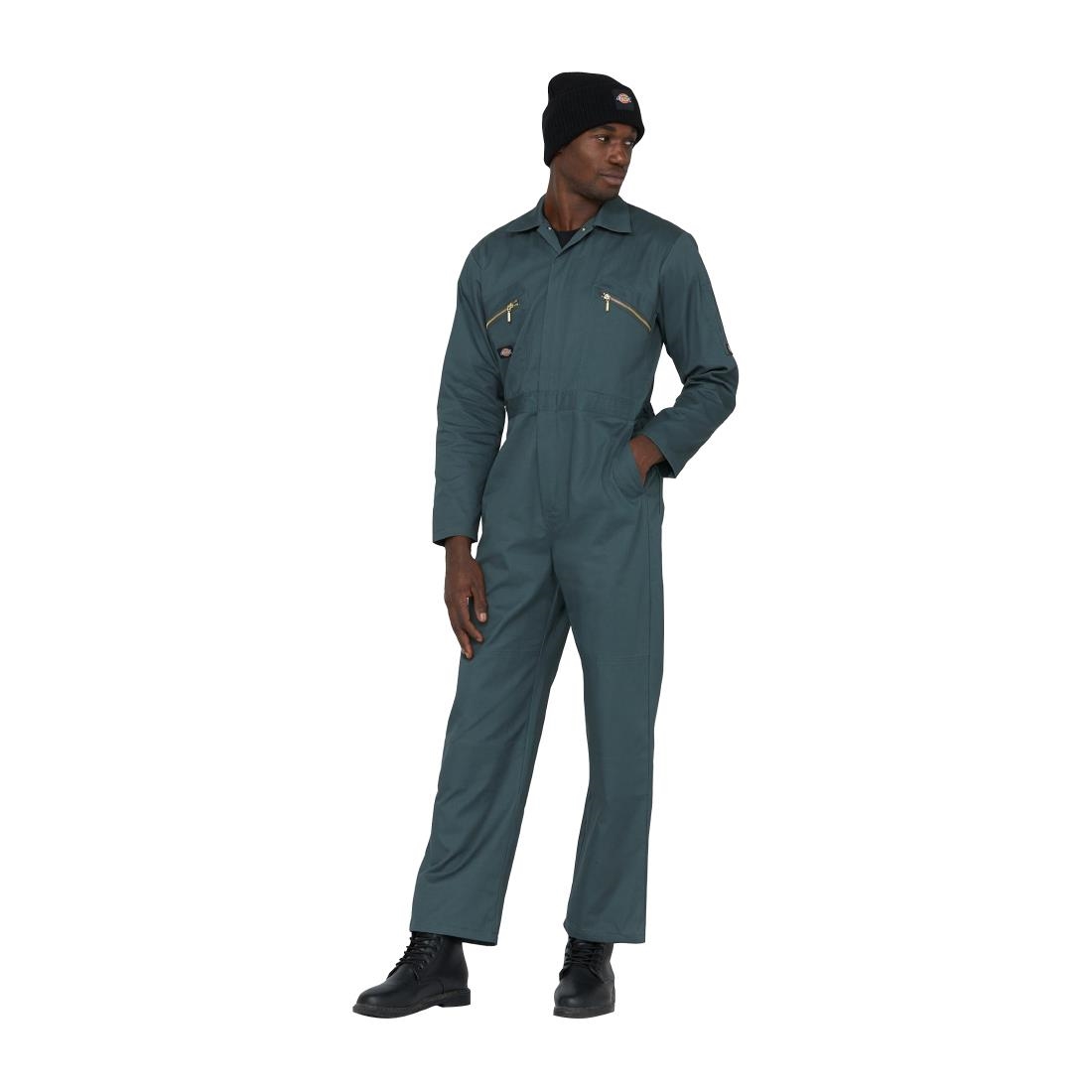 Dickies Mens Redhawk Coverall Forest Size 2XL - Image 4