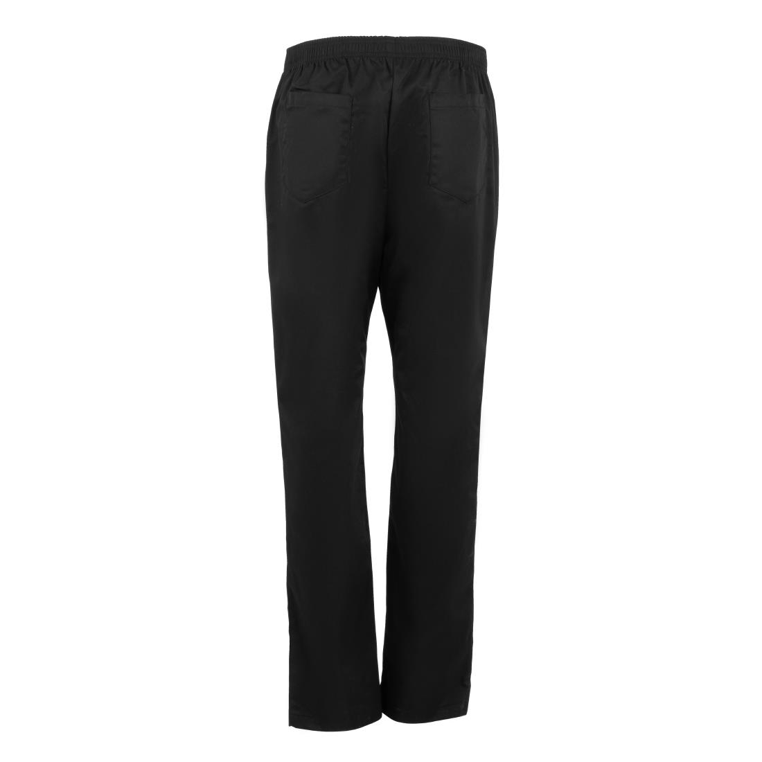Southside Slim Fit Casual Unisex Trousers Black L - Image 10