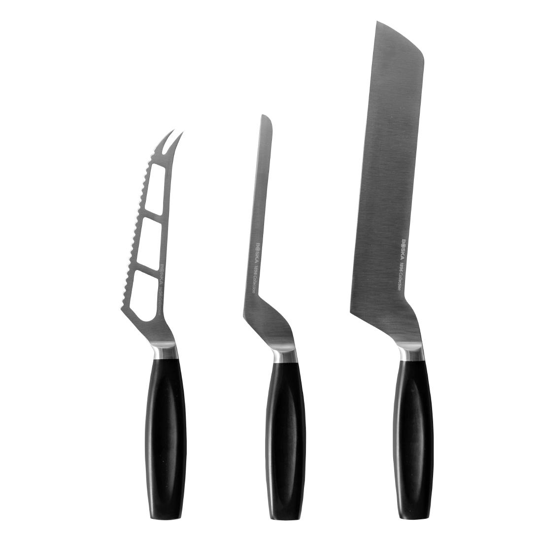 Boska Soft Cheese Knife Black 14cm - Image 2
