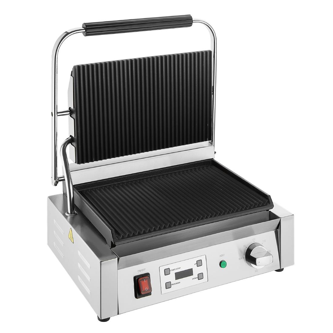 Buffalo Extra Large Contact Grill Ribbed Plate - Image 4