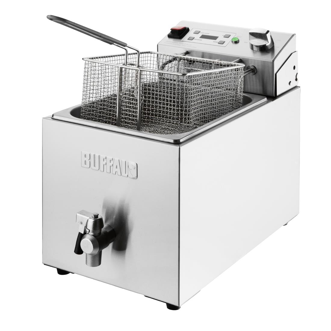 Buffalo Single Electric Fryer with Timer 8Ltr - Image 5