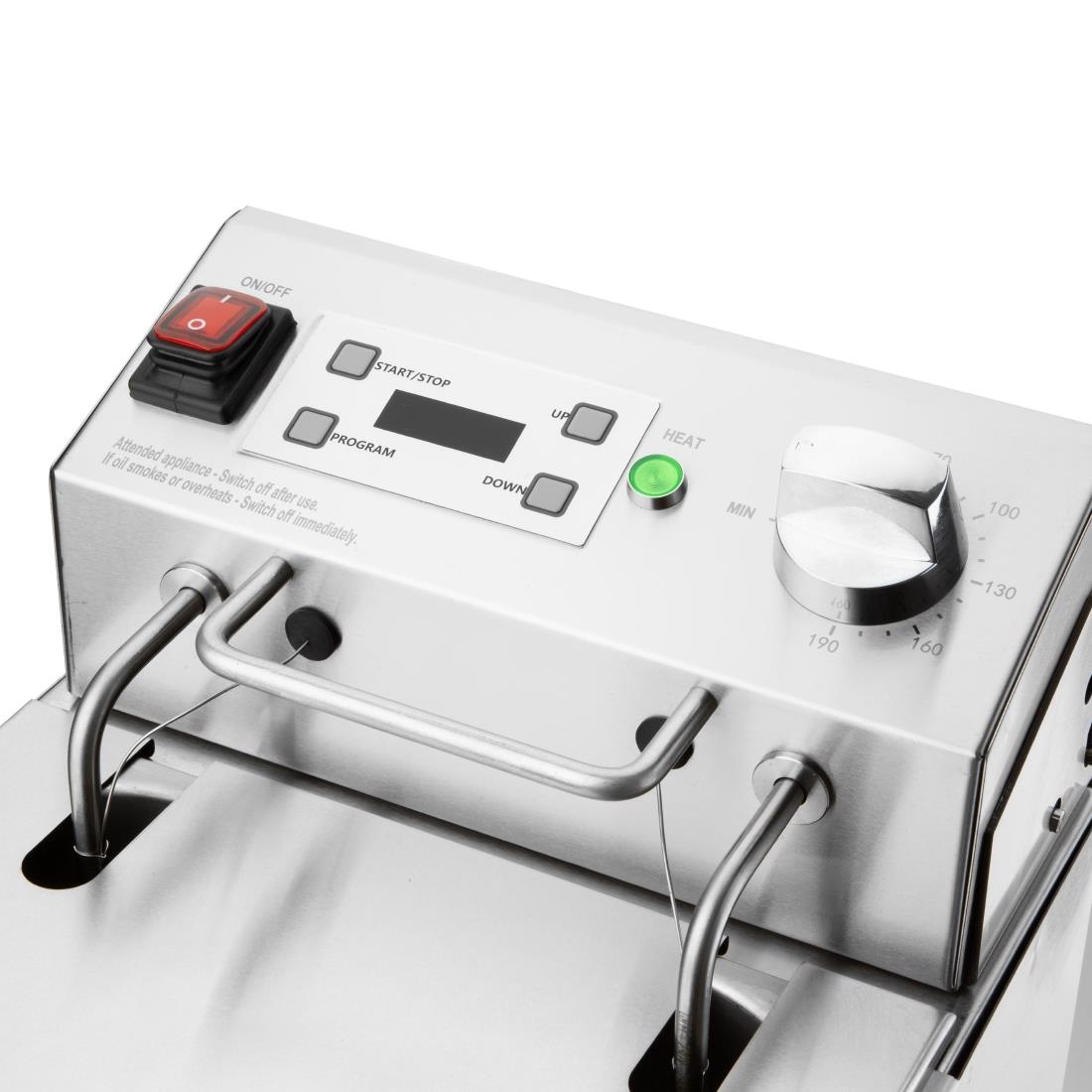 Buffalo Single Electric Fryer with Timer 8Ltr - Image 6
