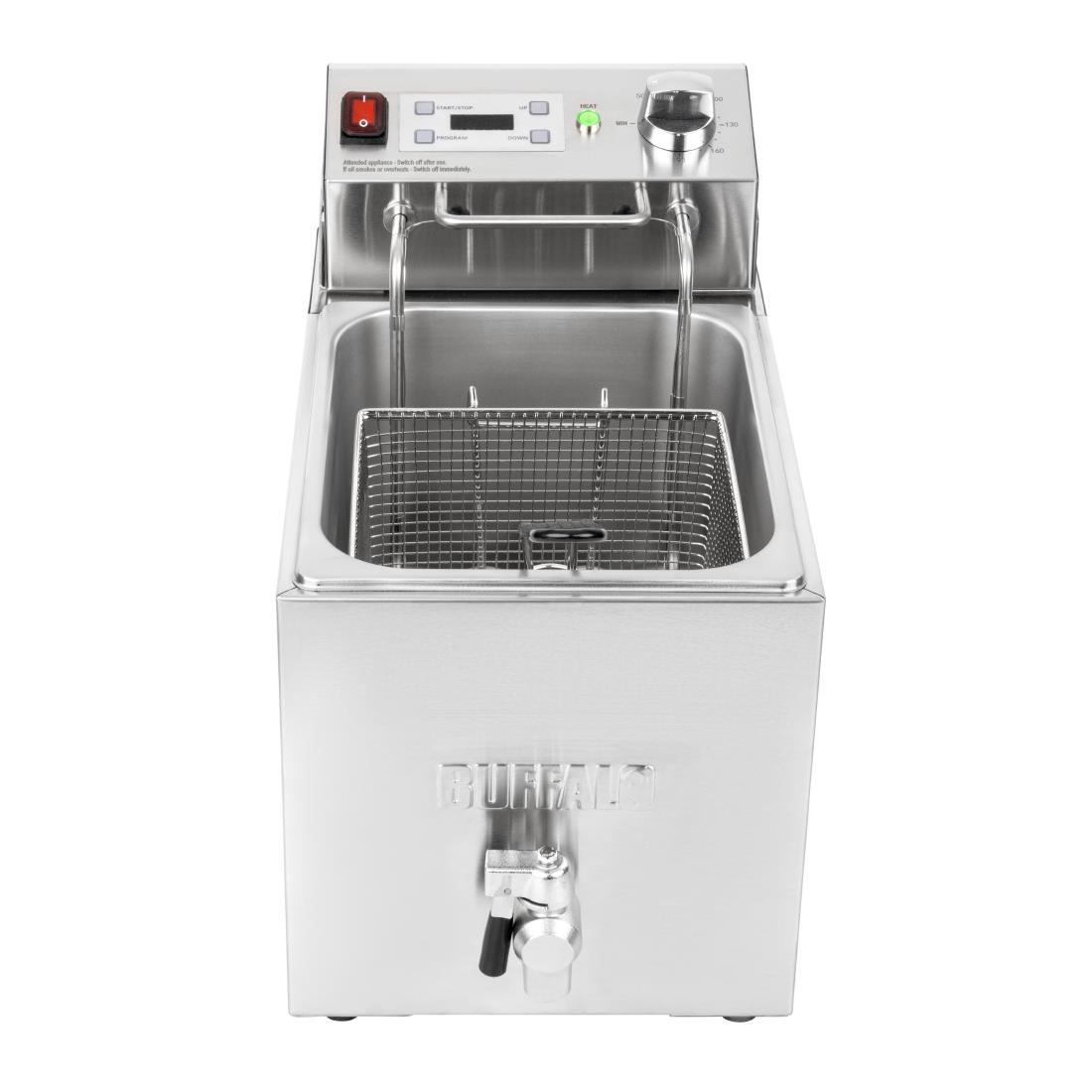 Buffalo Single Electric Fryer with Timer 8Ltr - Image 9