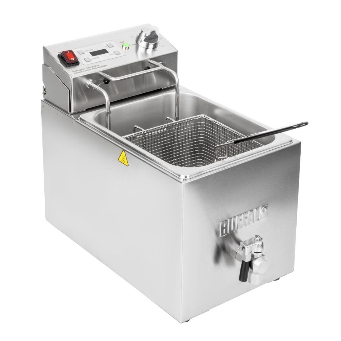 Buffalo Single Electric Fryer with Timer 8Ltr - Image 10