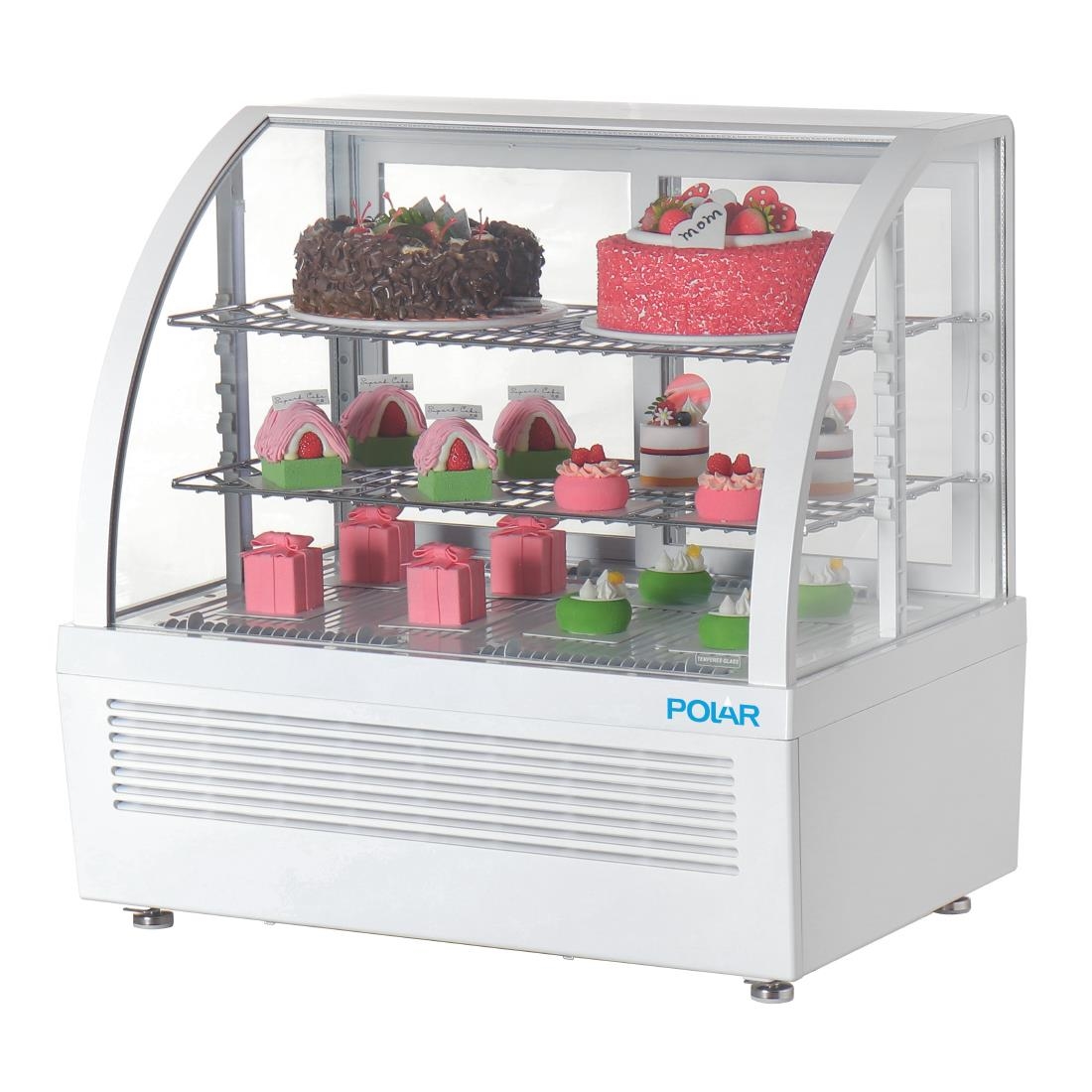 Polar C-Series Countertop Display Fridge White 100Ltr - Image 5