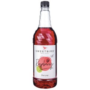Sweetbird Raspberry Fruit Syrup 1Ltr