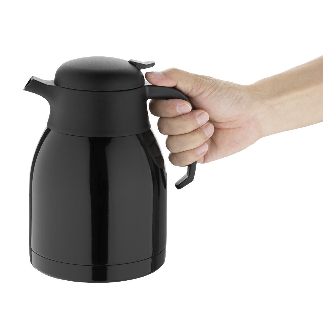 Olympia Vacuum Jug Black 1.5Ltr - Image 2