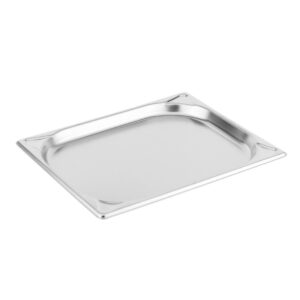 Vogue Heavy Duty Stainless Steel 1/2 Gastronorm Tray 20mm