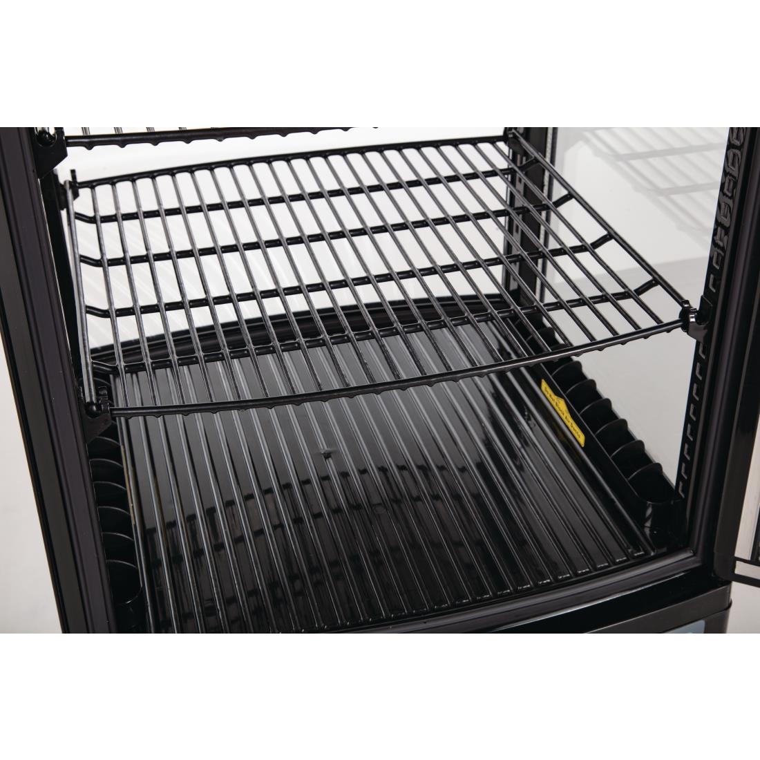 Polar C-Series Energy Efficient Curved Door Display Fridge Black 86Ltr - Image 15