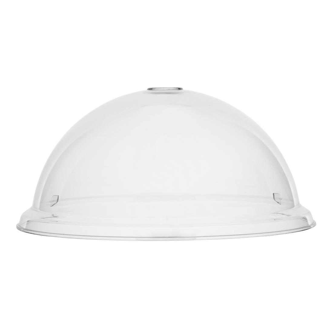 Olympia Kristallon Polycarbonate Domed Plate Cover Round 300mm - Image 2