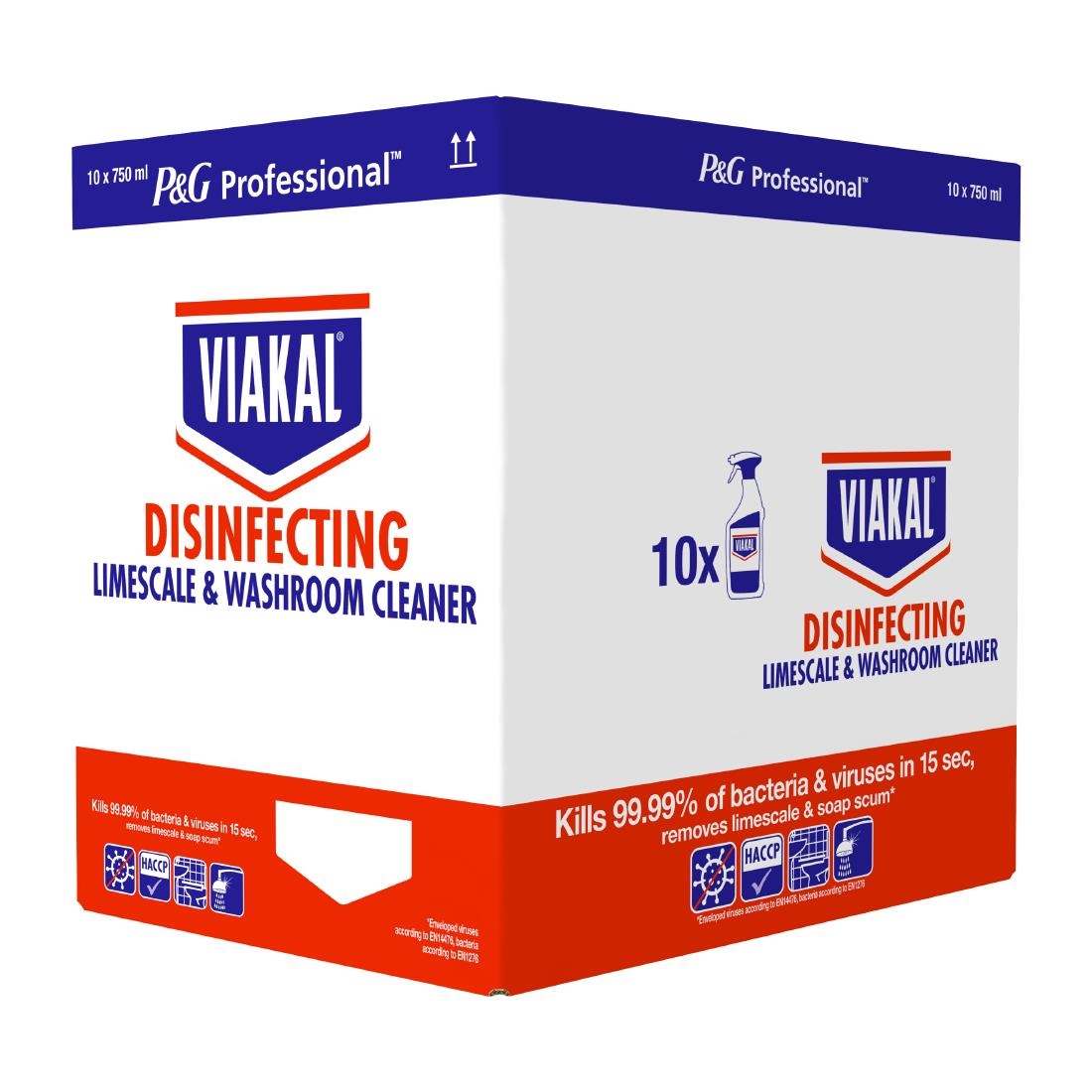 Viakal Professional Limescale Remover Spray 750ml (10 Pack) - Image 3