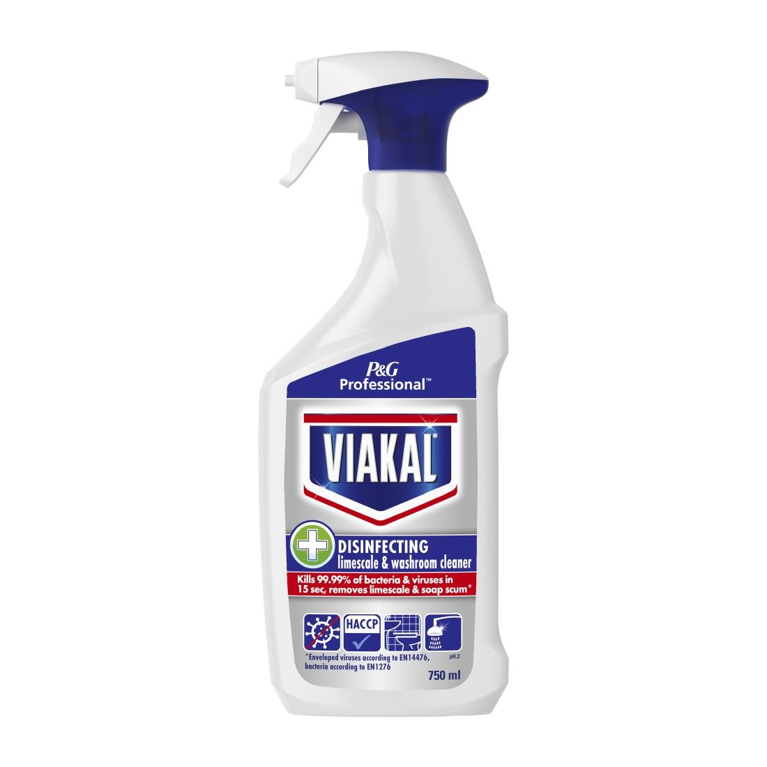 Viakal Professional Limescale Remover Spray 750ml (10 Pack)