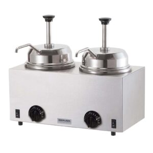 Server Products Twin Fudge Server with 2 Pumps 84990