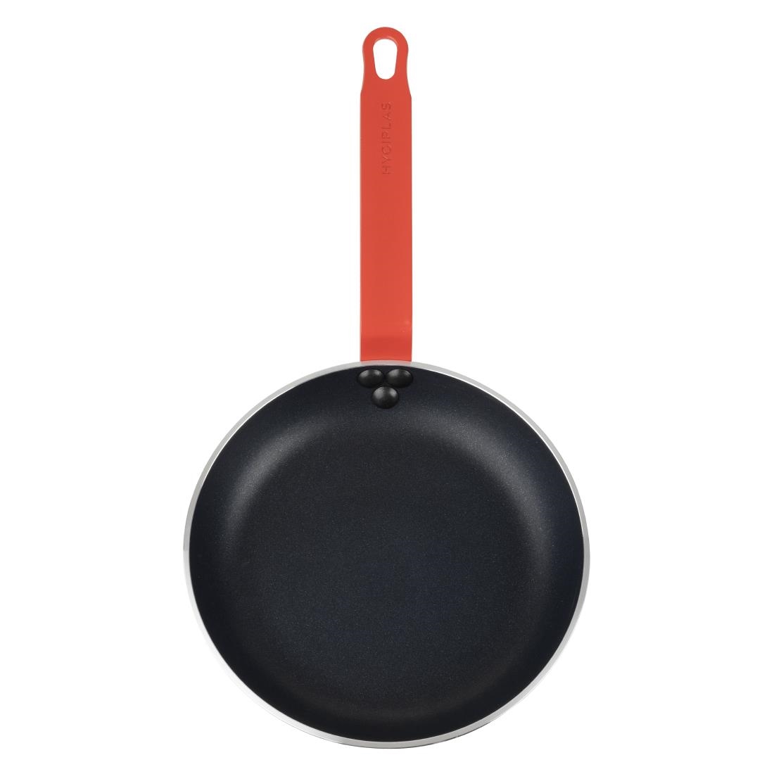 Hygiplas Aluminium Non-Stick Teflon Platinum Plus Frying Pan with Red Handle 24cm - Image 4