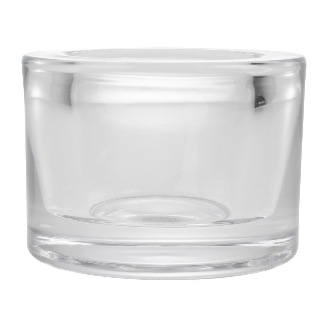 Utopia Chunky Clear Tealight Holders (12 Pack) - Image 3