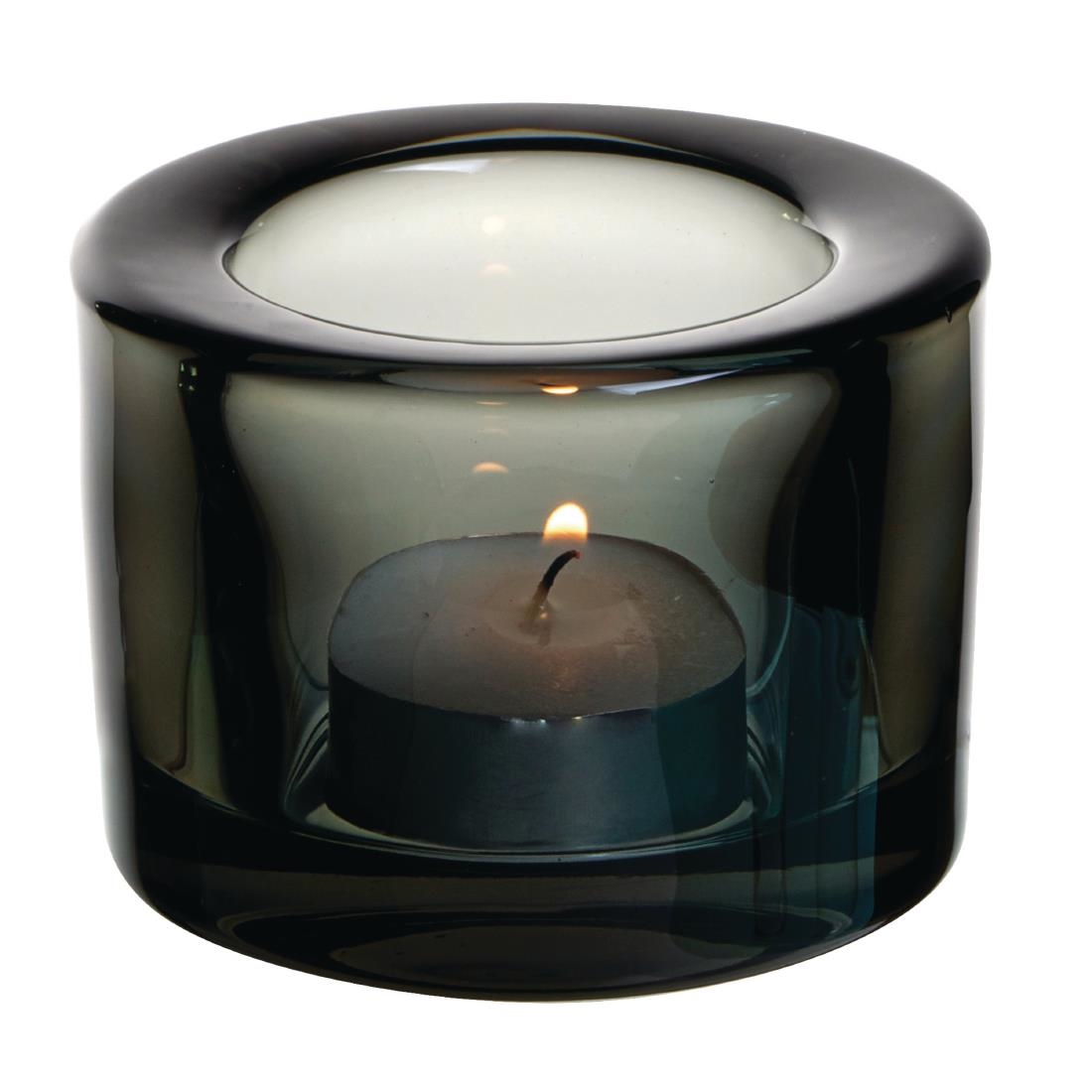 Utopia Chunky Black Tealight Holders (12 Pack) - Image 2