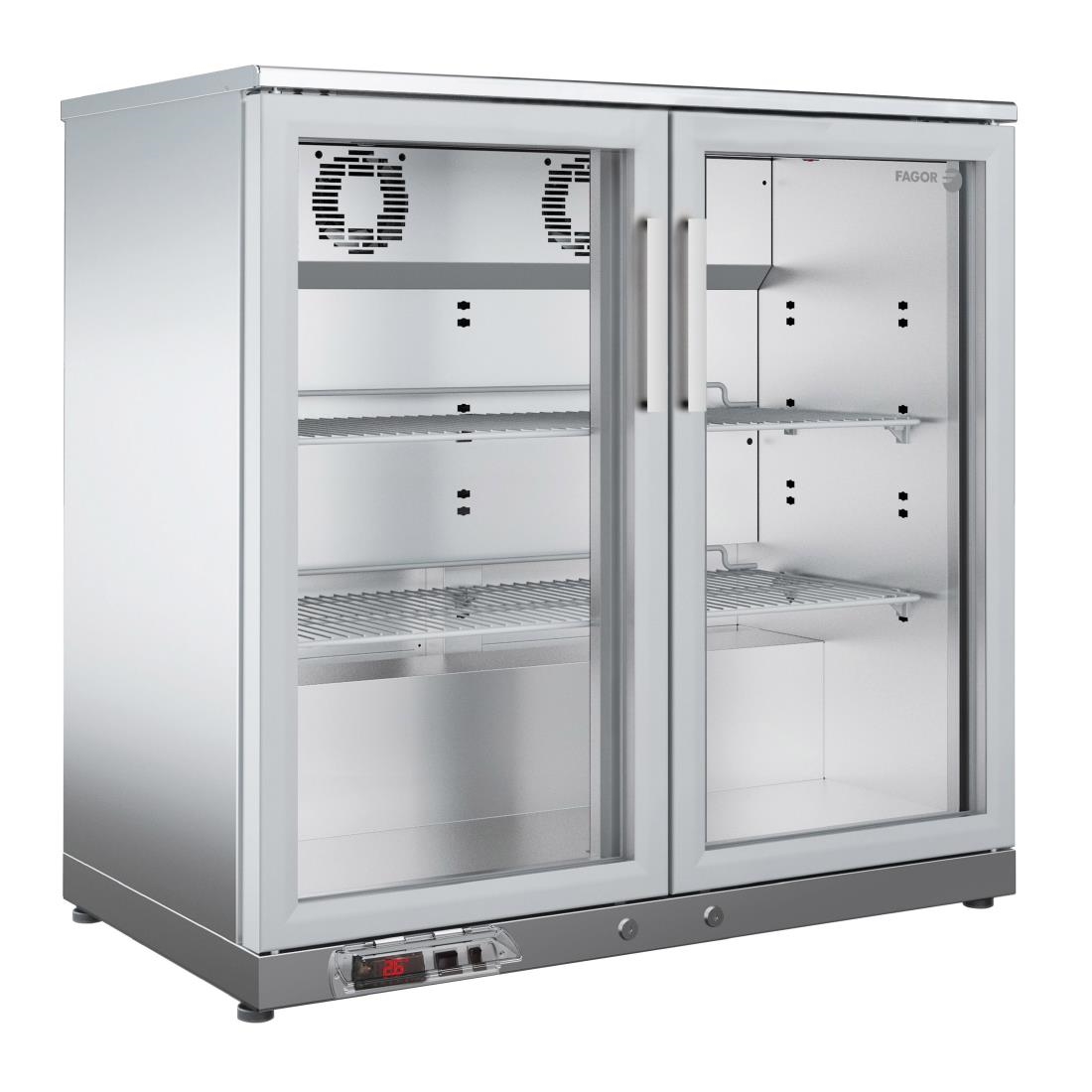 Fagor EERM Series Back Bar Cooler 2 Door Stainless Steel EERM-2 SS