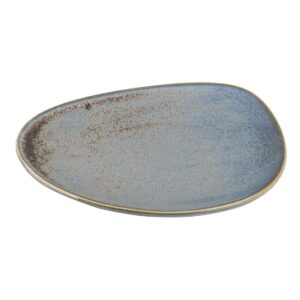 Olympia Ember Blue Triangle Plates 308mm (4 Pack)