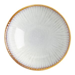 Olympia Drift Grey Embossed Coupe Bowls 155mm (6 Pack)