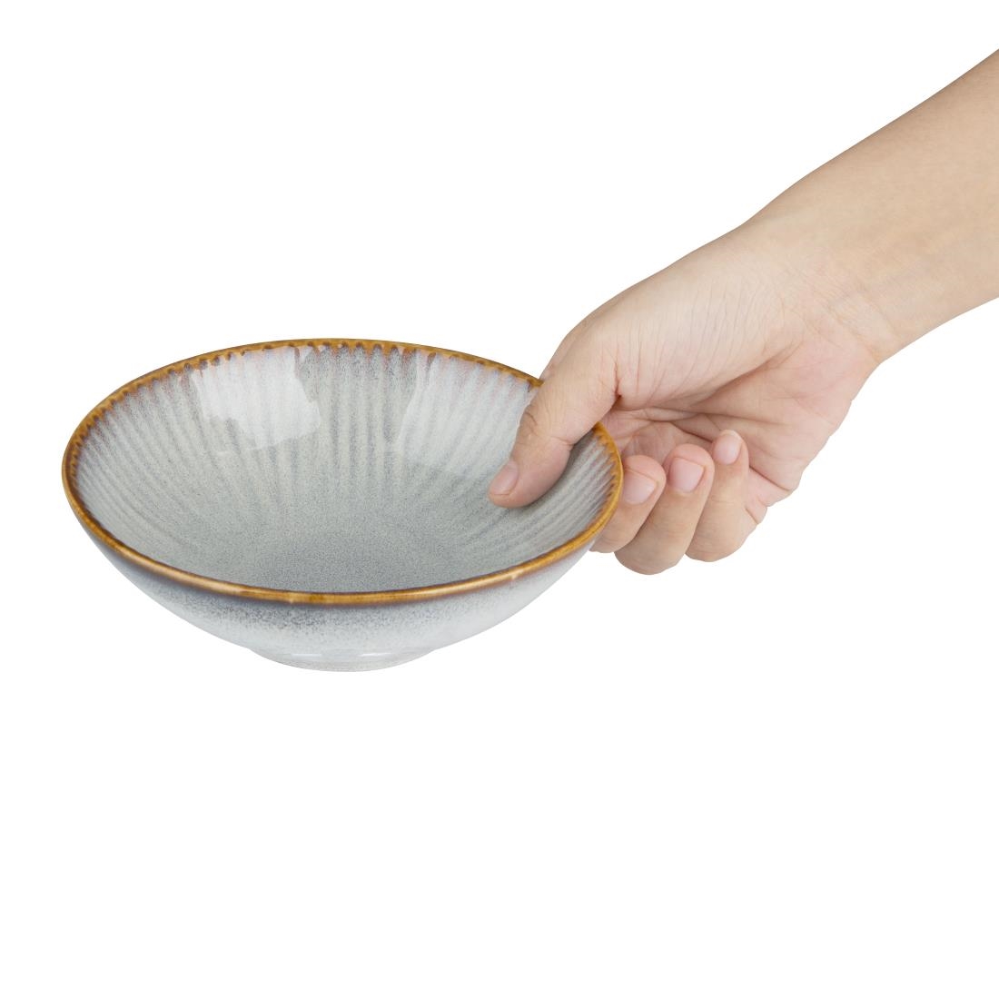 Olympia Drift Grey Embossed Coupe Bowls 155mm (6 Pack) - Image 17