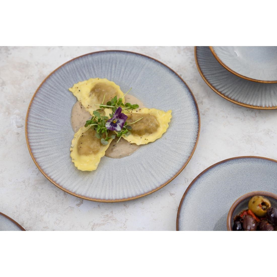 Olympia Drift Grey Embossed Coupe Bowls 155mm (6 Pack) - Image 18