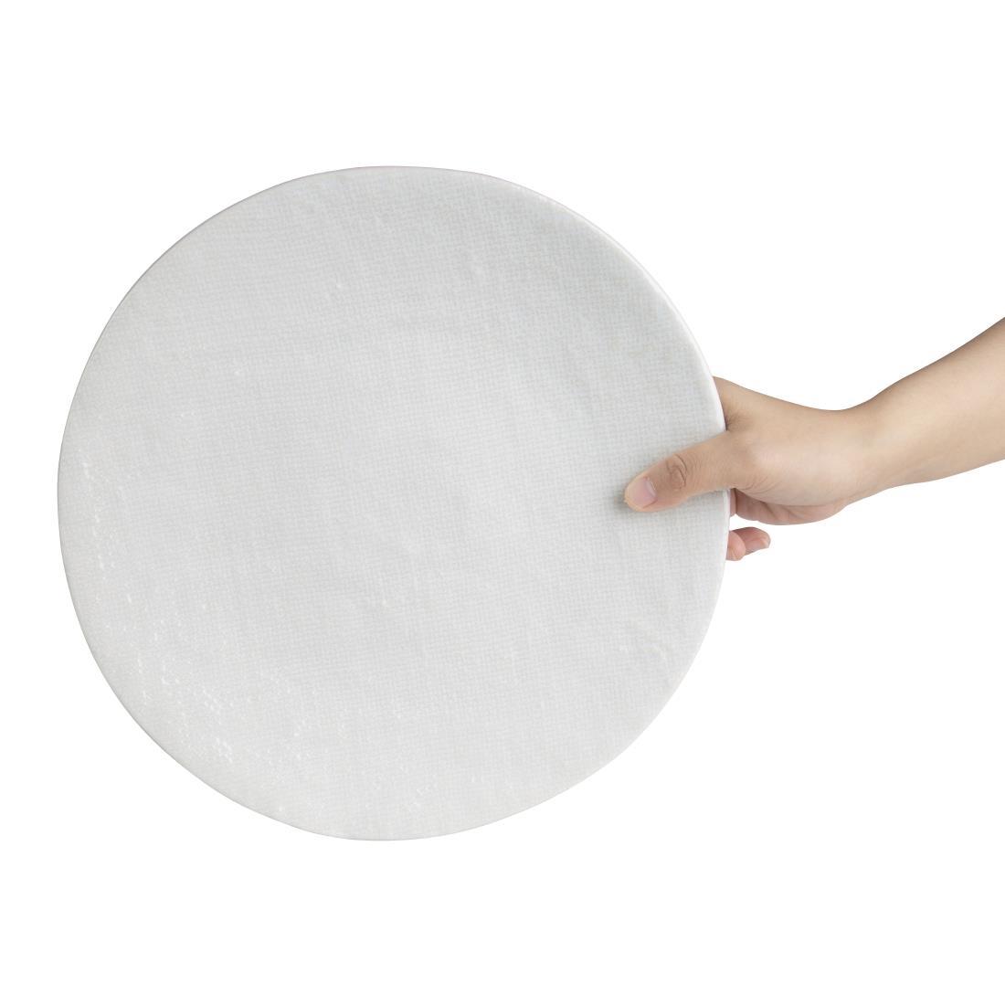 Olympia Denim White Coupe Plates 285mm (4 Pack) - Image 10