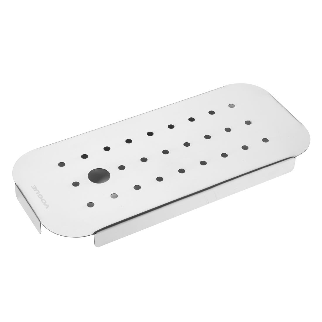 Vogue Stainless Steel GN Drainer Tray for GN 1/3