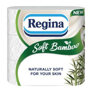 Regina Soft Bamboo Toilet Roll 3Ply (5x9 Rolls)