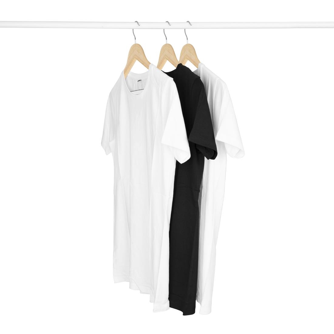 Bolero Natural Wooden Hangers (10 Pack) - Image 5