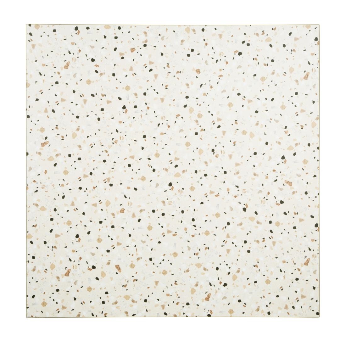 Bolero Terrazzo Style Square Table Top 700x700mm - Image 2