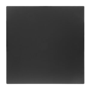 Bolero Matte Black Square Outdoor Table Top 700mm