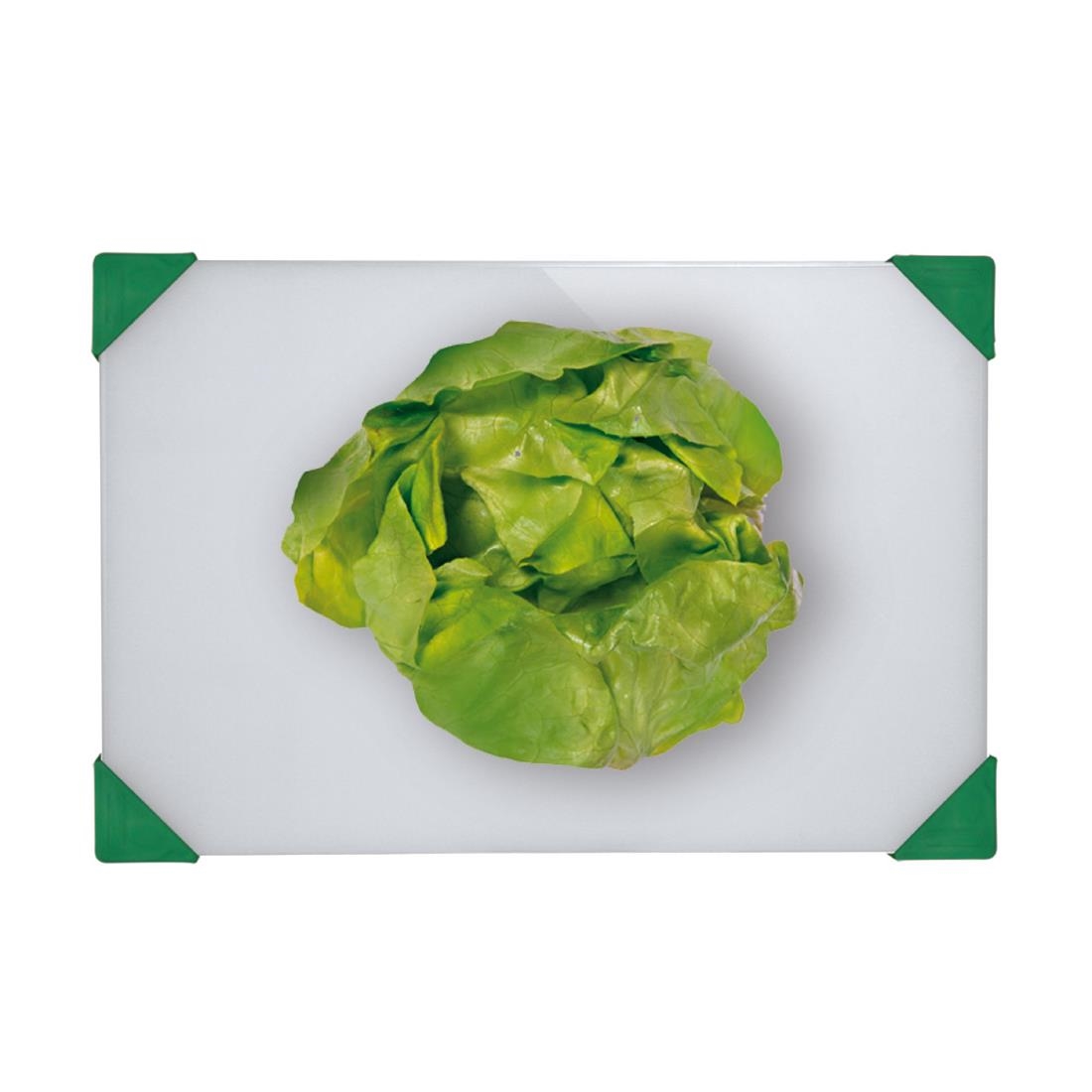 Araven Cut Board 404x304x24mm Green - Image 3