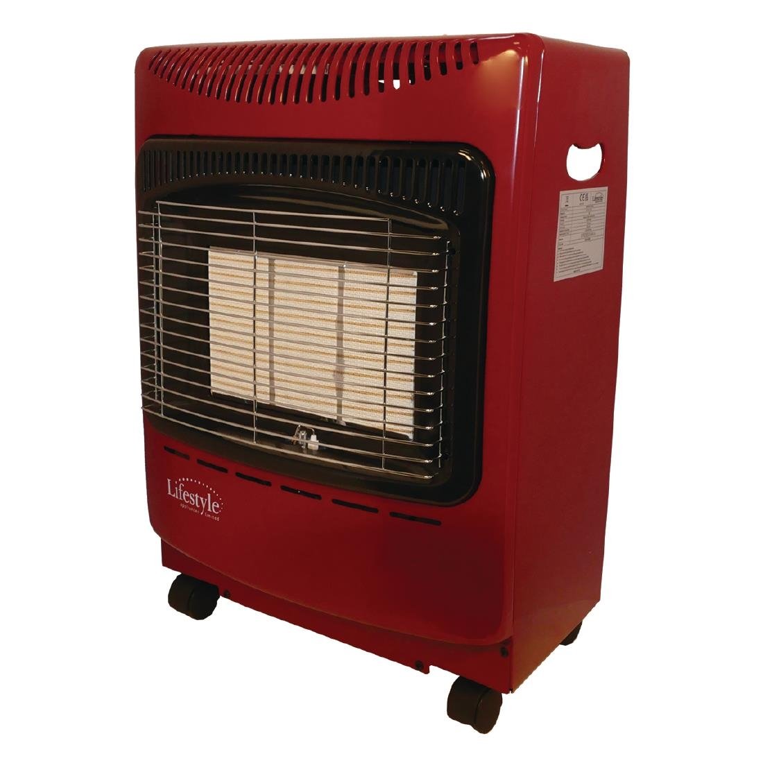 Lifestyle Mini Red Indoor Cabinet Heater 505-122