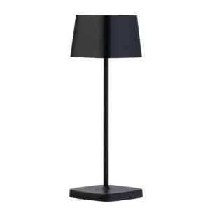 Utopia Montego Micro LED Cordless Table Lamp 200mm Black (6 Pack)