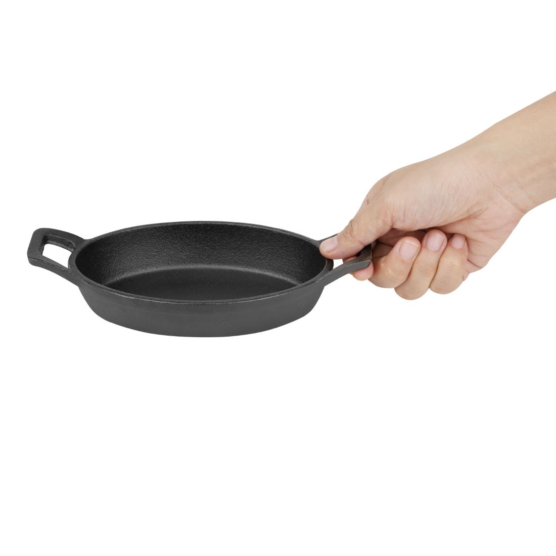 Olympia Cast Iron Oval Eared Dish 150x100mm - Image 5
