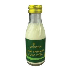 Delamere Dairy Mini Semi-Skimmed Milk 97ml (24 Pack)
