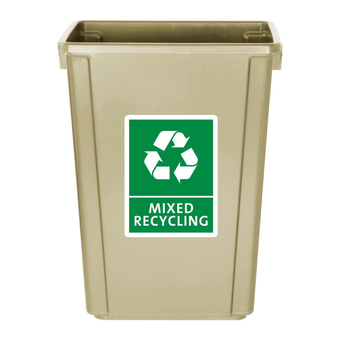 Jantex Slim Bin Beige 60Ltr - Image 6